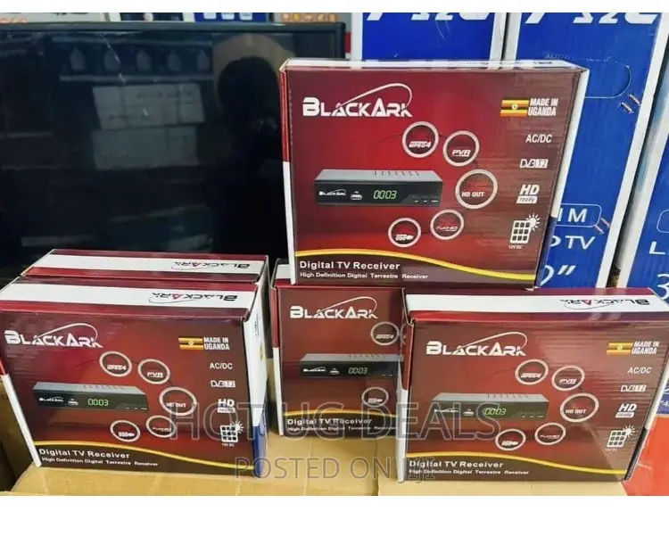 Black Ark Free to Air Decoder Multiple Channel Access -Black