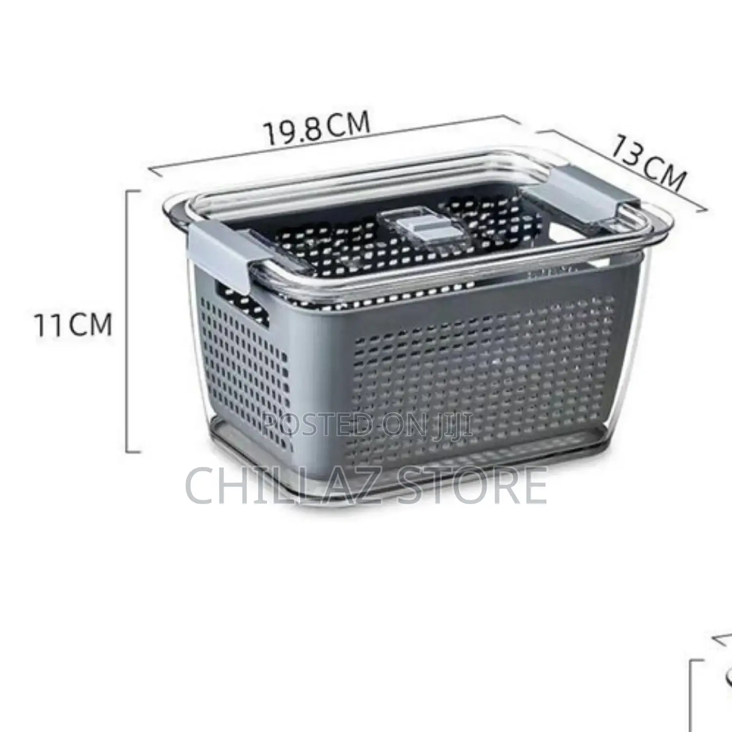 2in1 Fridge Basket Drainer and Storage Container.