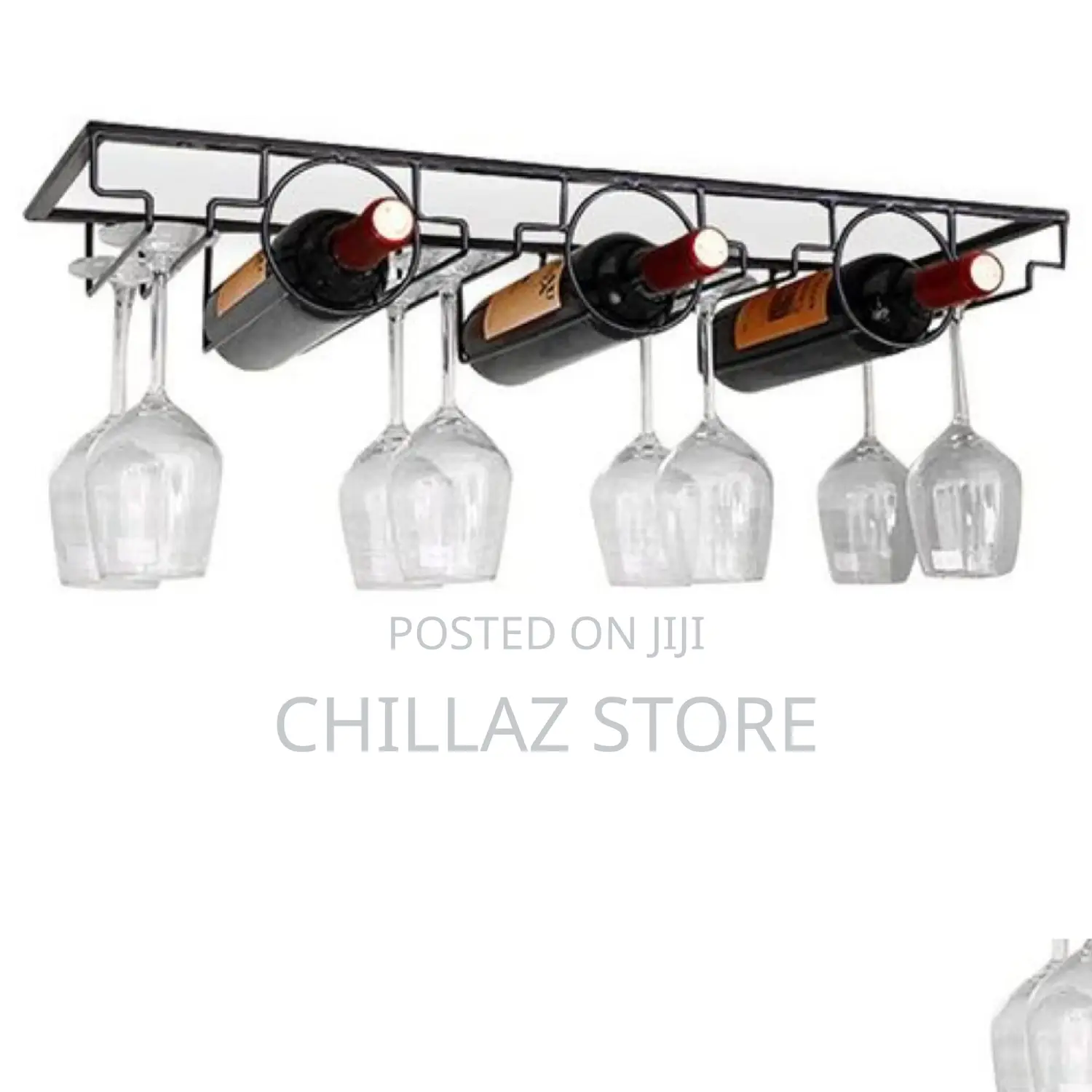 Wall Mounted Wine Bottle Rack.
