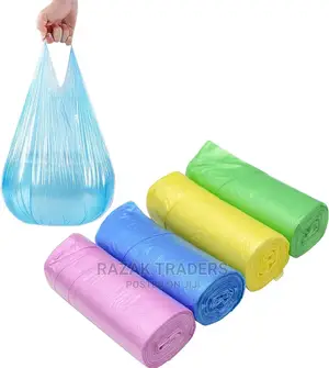 50×60cm (35l) Colourful Trash Bags 90pcs