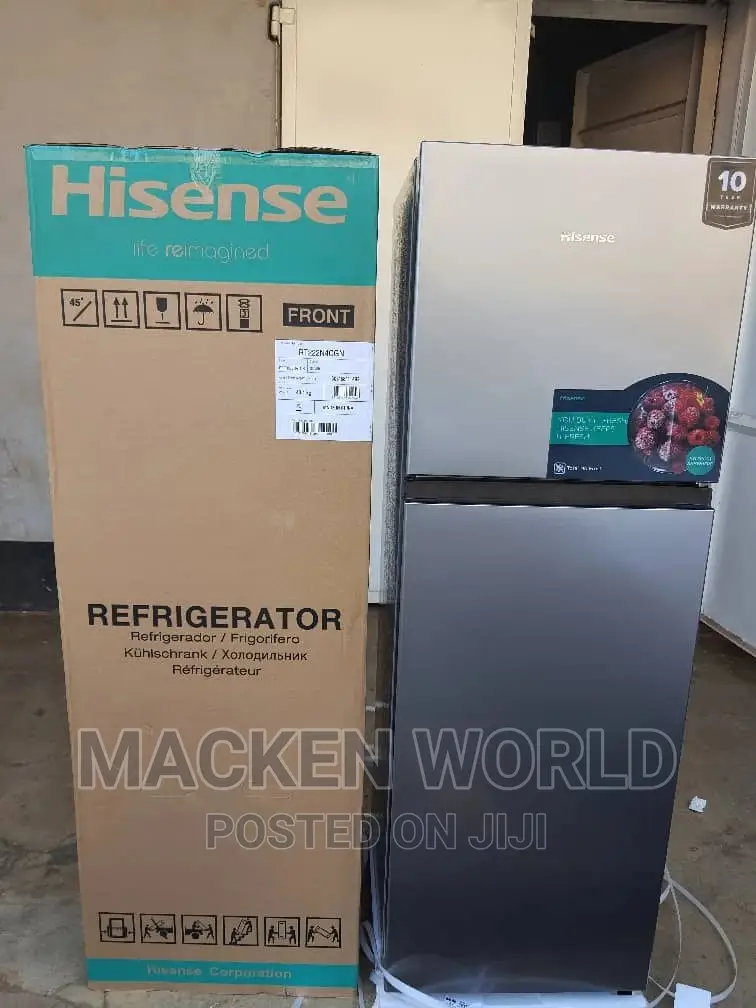 222L Hisense Frost Free Double Door Fridge