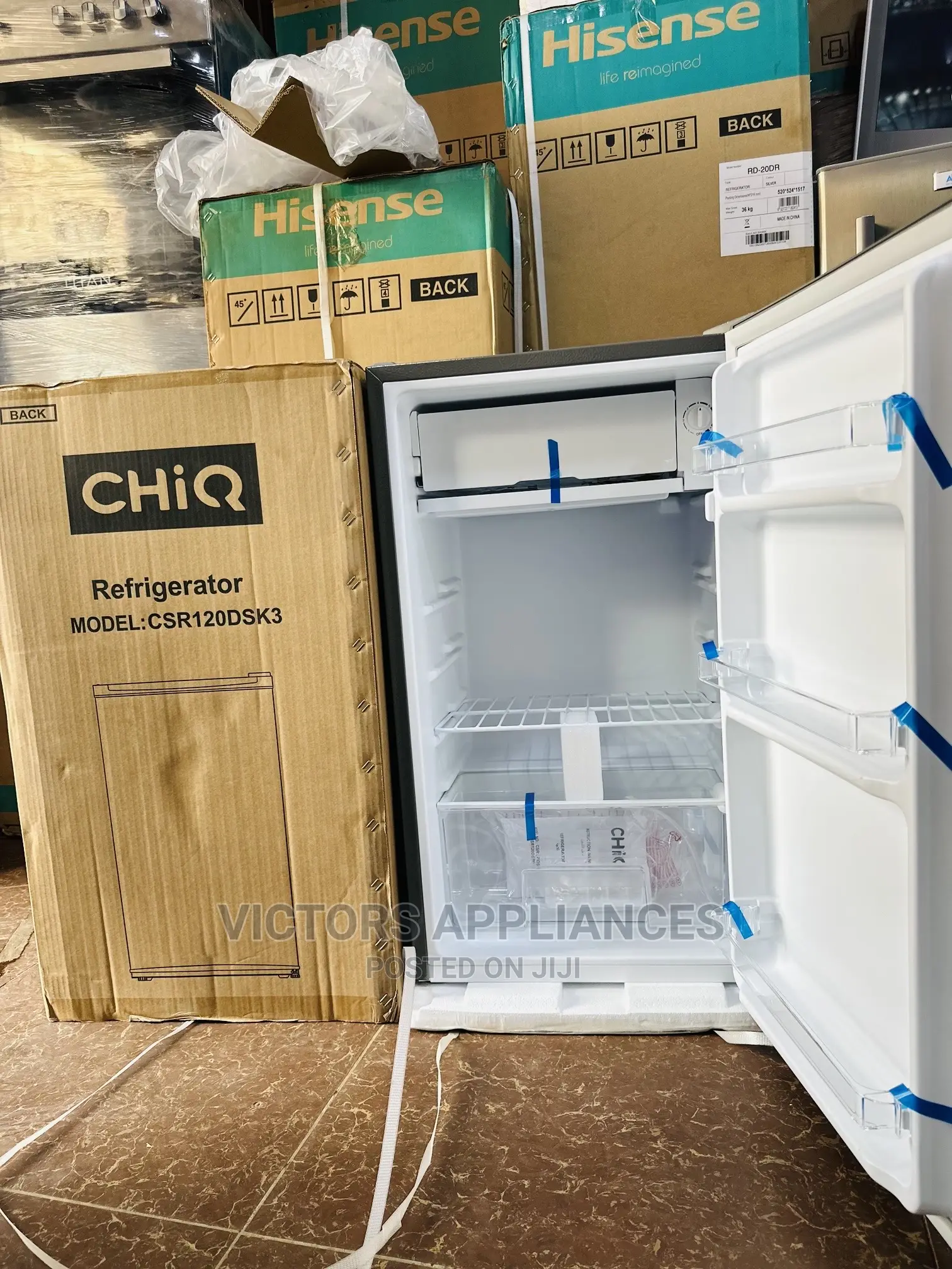 CHIQ 120L Single Door Refrigerator