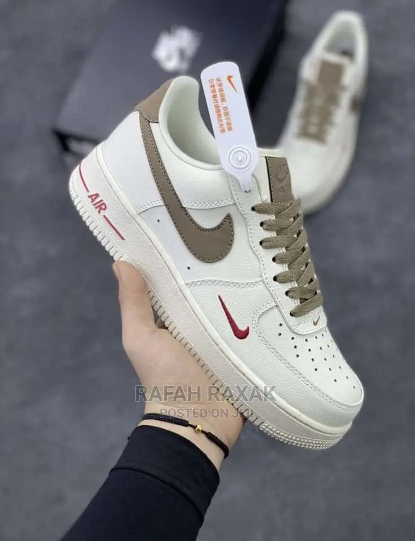 Original Classic Unisex Cream Nike Airforce 1