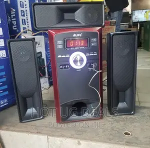 AILIPU Speakers 3 Speaker 1 Bass - Black