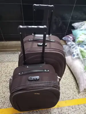 Cloth Suitcase.Medium.( Brown)