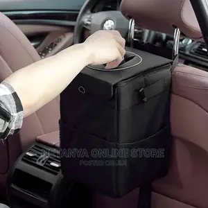 Leakpfoof Car Trash Bin/Can