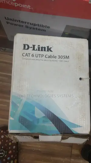 Cat6 D-Link Indoor(305) Meters