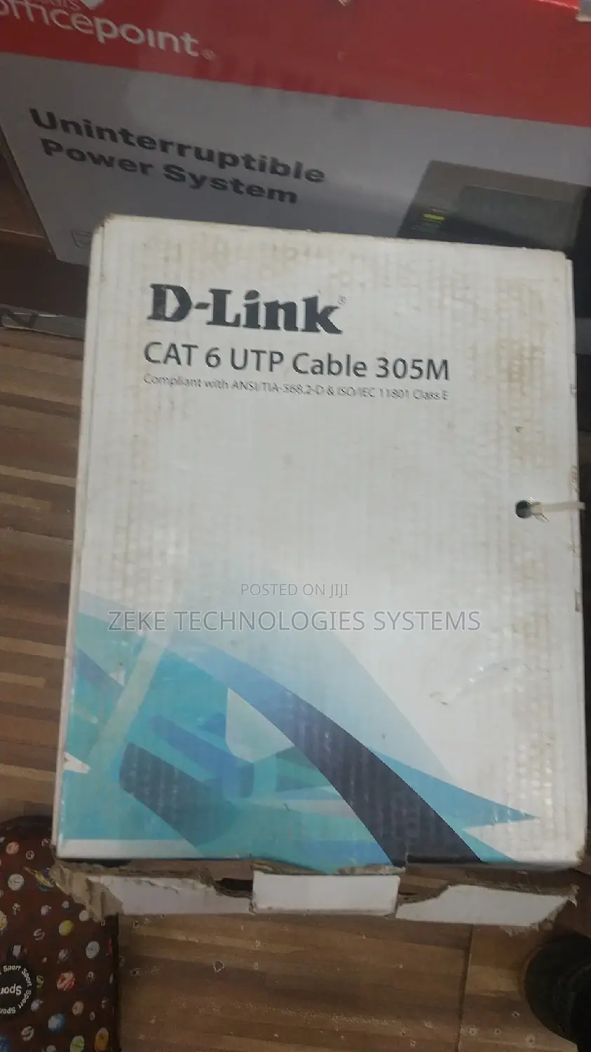 Cat6 D-Link Indoor(305) Meters
