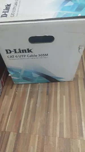Cat6 D-Link Indoor(305) Meters