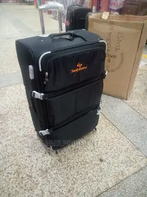 Sandysnow Original Cloth Suitcase.Small.( Black)