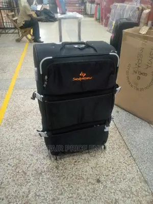 Sandysnow Original Cloth Suitcase.Small.( Black)