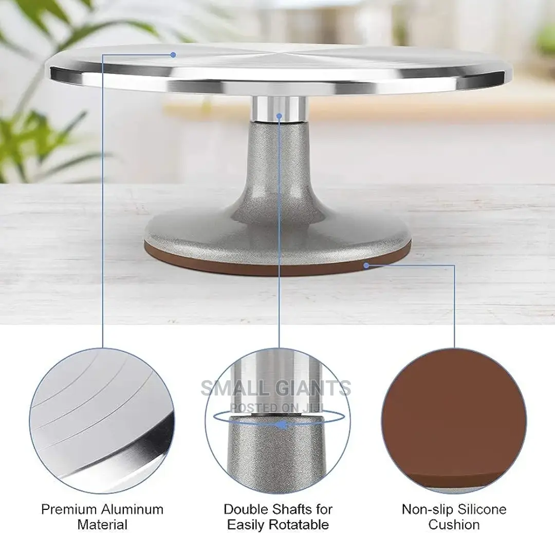 12 Inch Rotating Cake Stand
