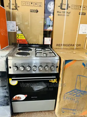 2gas 2ELECTRIC 60x60cm Blueflame Cooker
