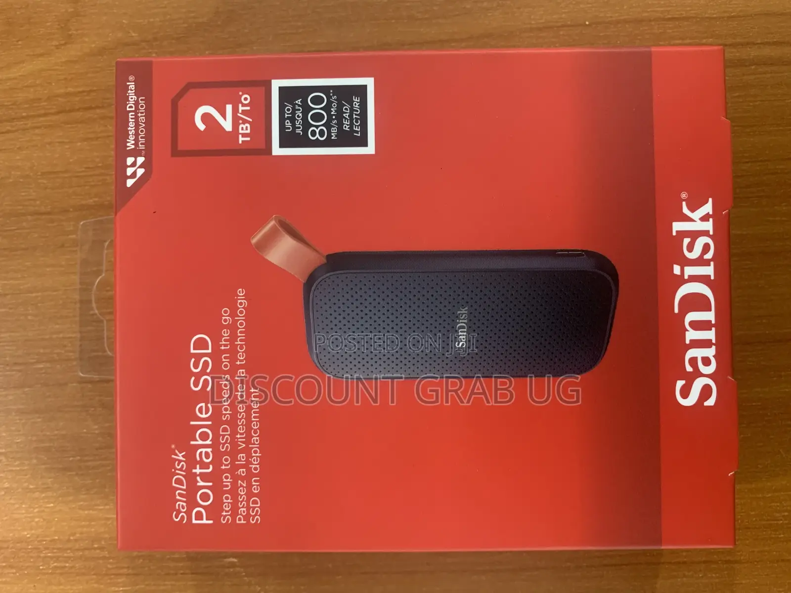 Sandisk 2tb Portable External SSD 800mb/S
