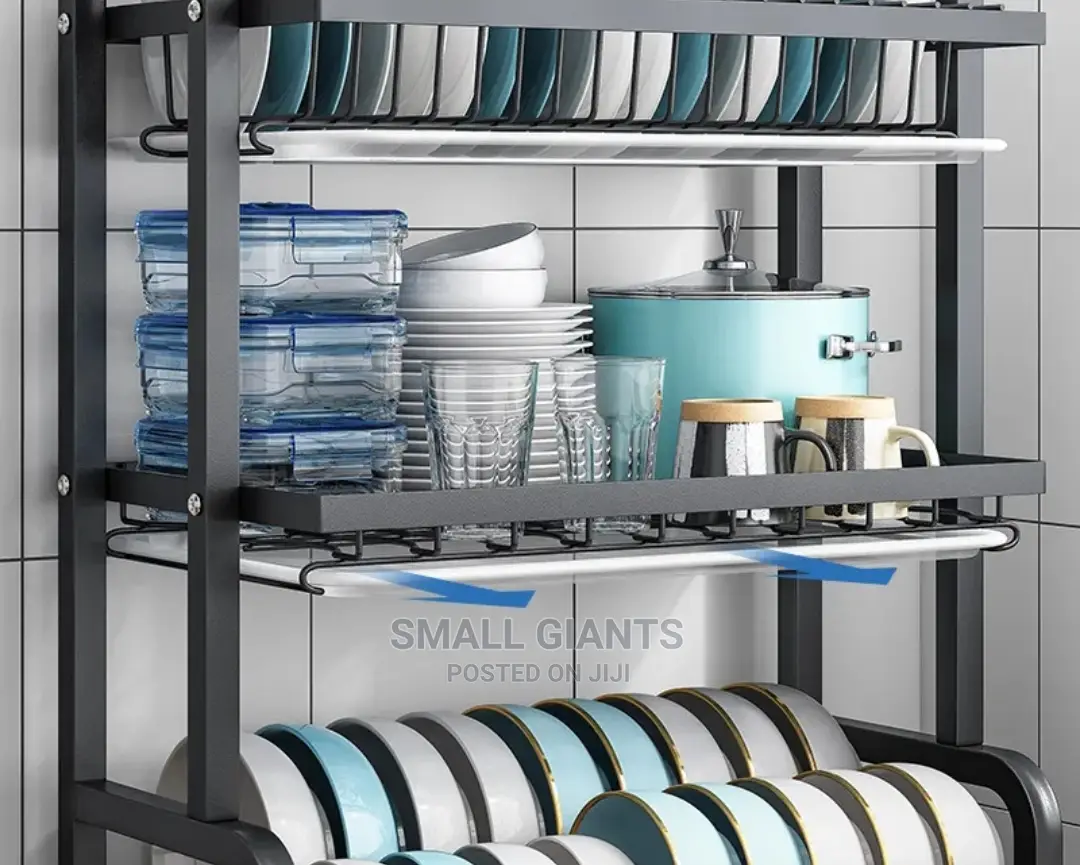 New Kitchen Storage Rack Countertop Dish Draining Rack