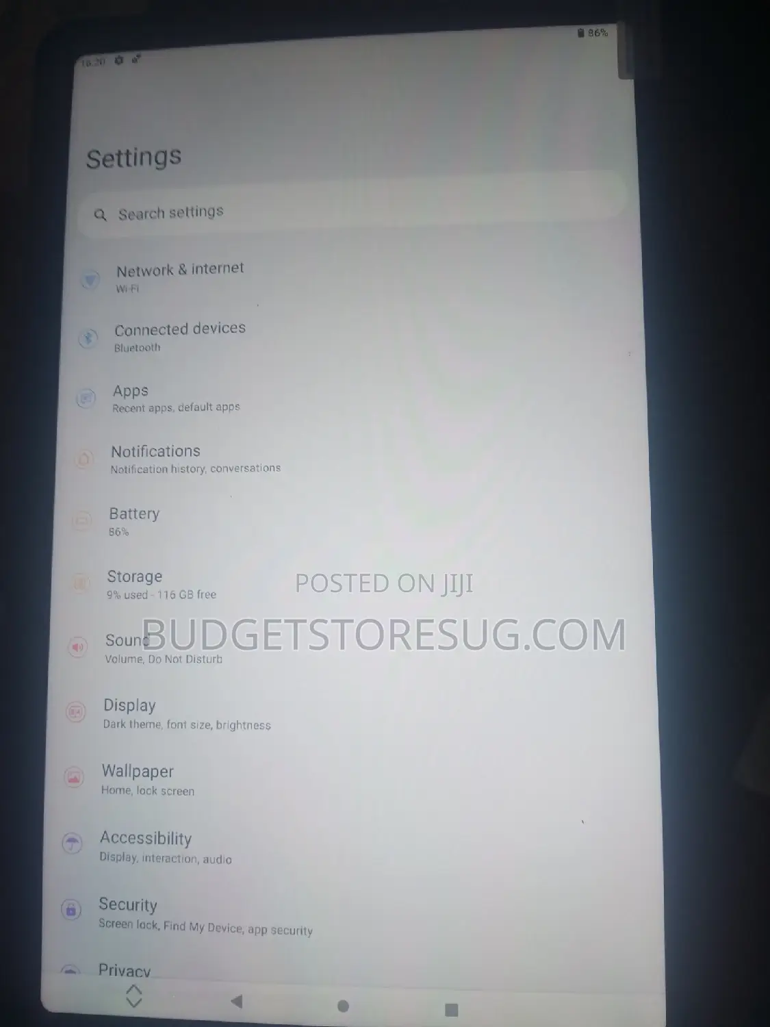 New GTouch G2021 128 GB Black