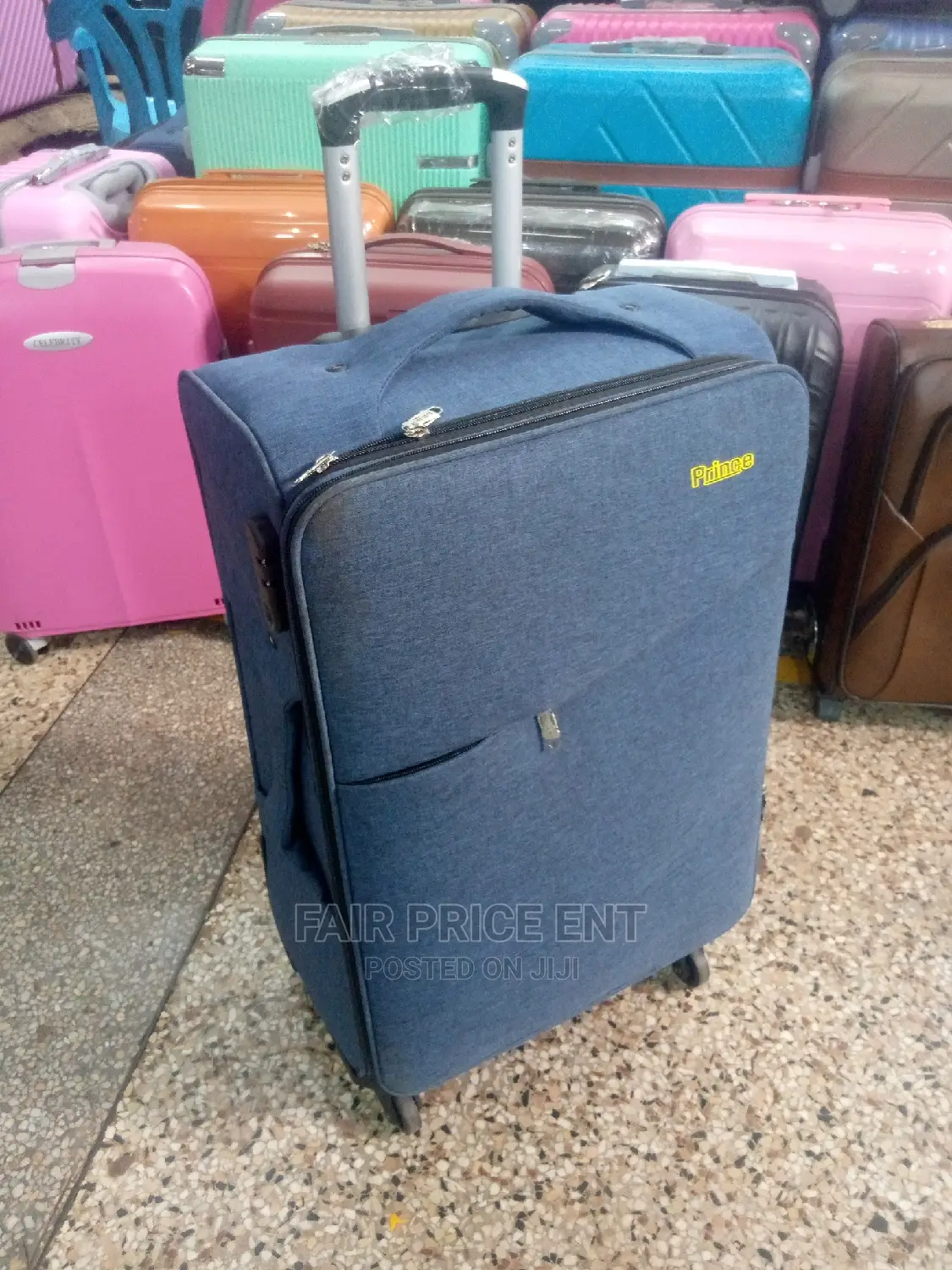 Original Cloth Suitcase.Medium.( Purple )