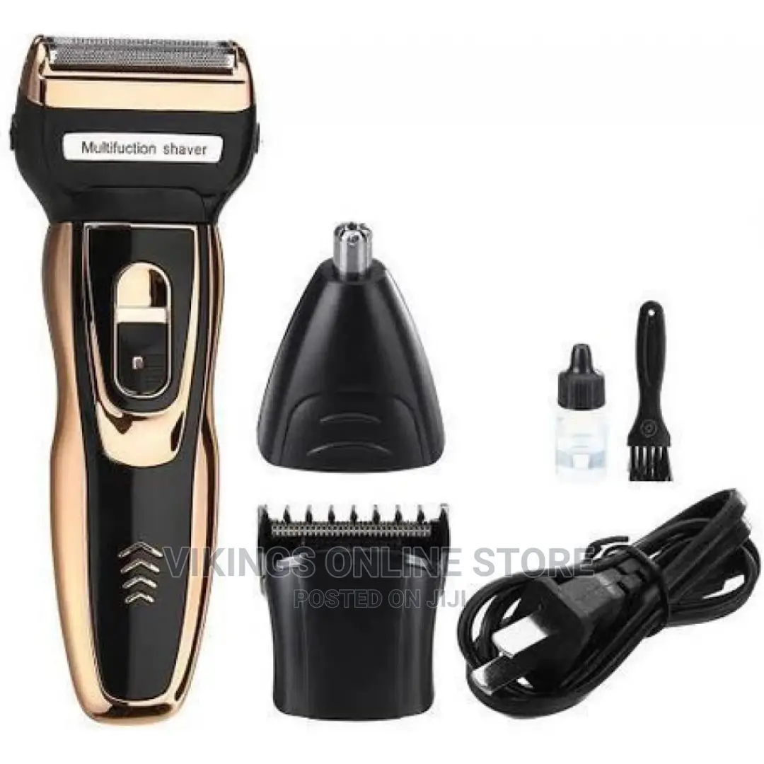 Yoko Rechargeable Shaving Machine – Black ,Gold