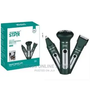 Winningstar 3 in-1 Rechargeable Hair Clipper Nose Trimmer