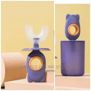 Children’S U-Shaped Toothbrush – Purple