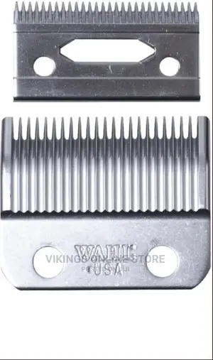 Wahl 2-Hole Taper Blade Set – Silver