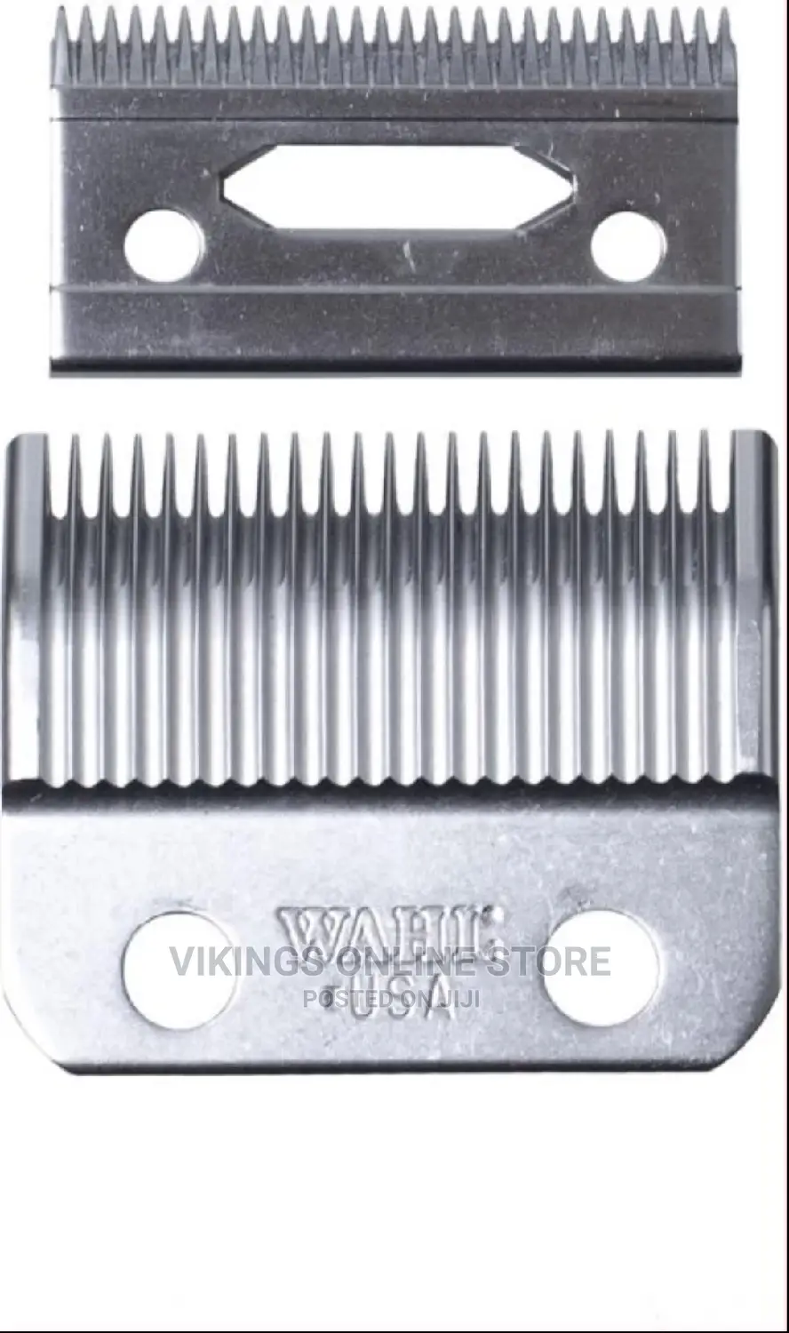 Wahl 2-Hole Taper Blade Set – Silver