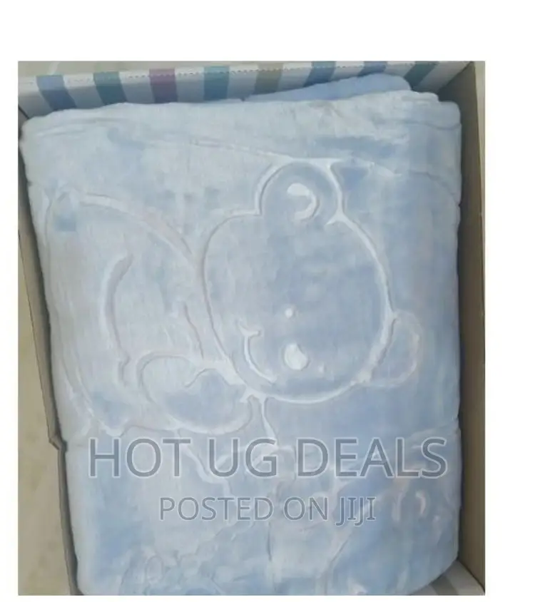 Good Baby New Born Soft Thick Layer Blanket - Blue