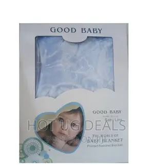 Good Baby New Born Soft Thick Layer Blanket - Blue