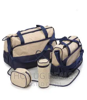 Multi-Function Baby Diaper Changing Bag Set - Blue