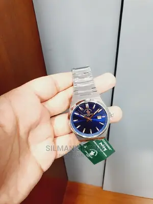 Santa Barbra Polo Watch Blue on Silver