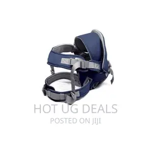 New Comfortable Baby Carrier With a Hood - Navy Blue