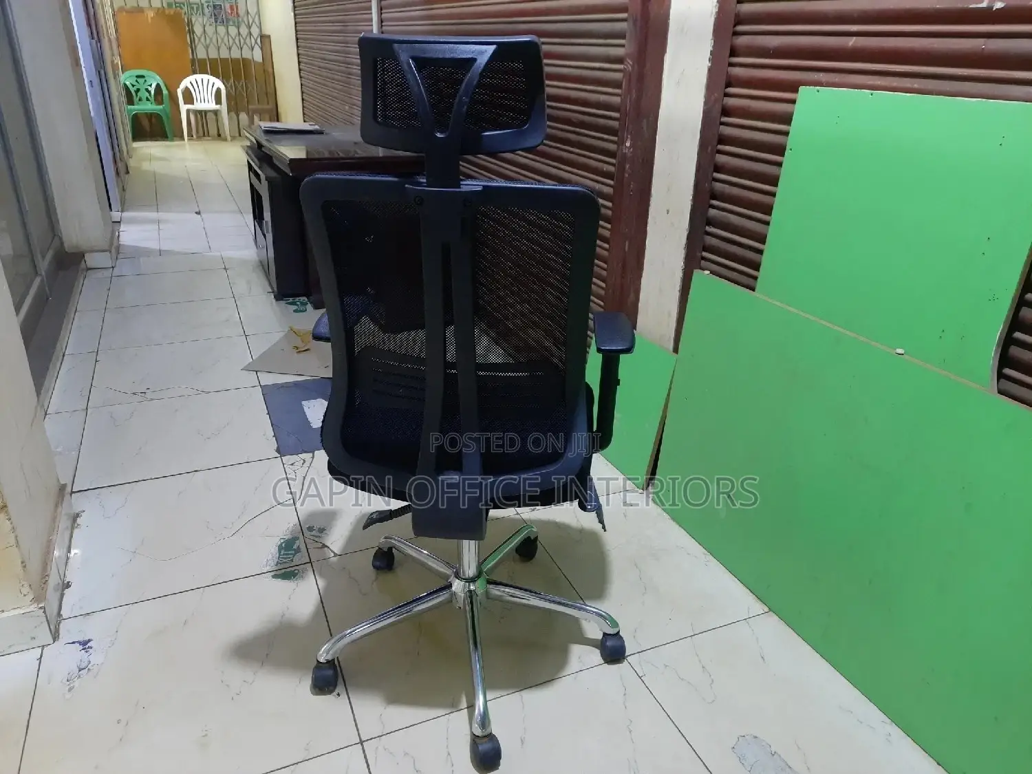 Office Mesh Back With Headrest