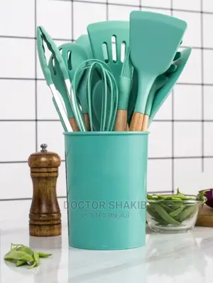 12pcs Cooking Tools With Storage Bucket