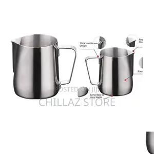 Stainless Steel Milk Frothing Jug.