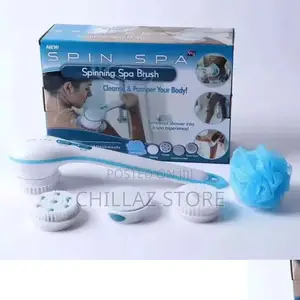 Handheld Electric Spinning Spa Brush.