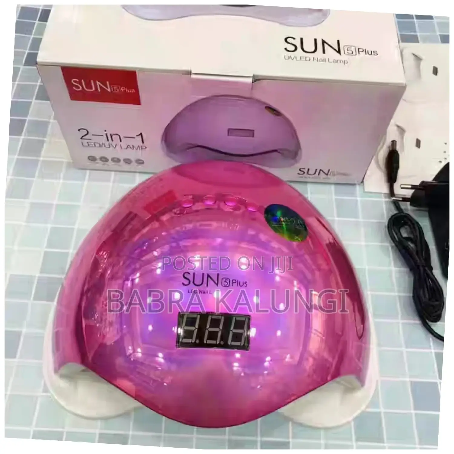 2 in 1 Uv,Led Sun5 Plus Nail Lamp