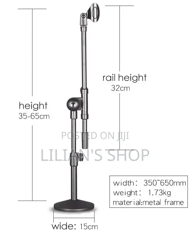 Universal Desk Microphone Stand