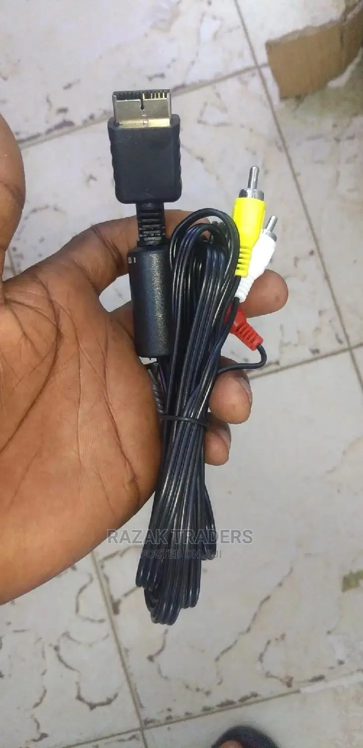 1.5m Audio Video AV Cable for Playstation PS2 PS3 Console