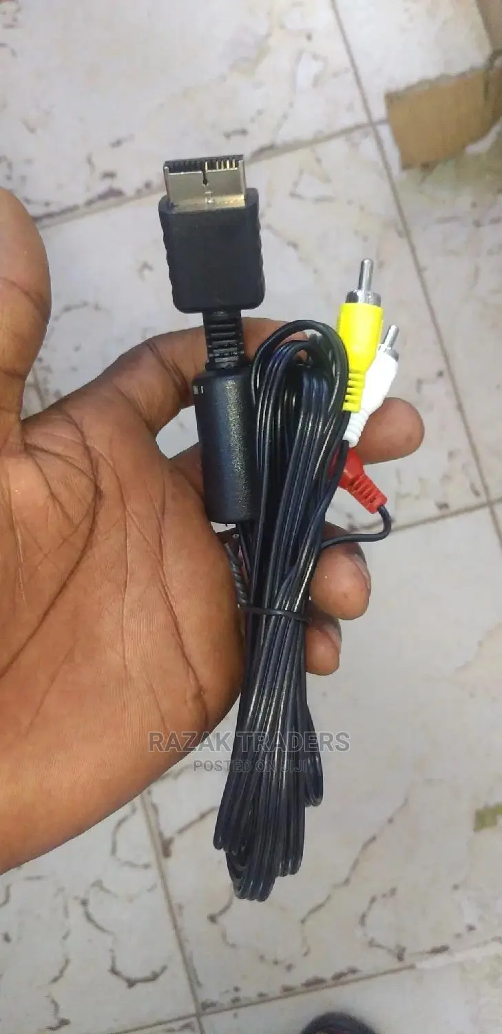 1.5m Audio Video AV Cable for Playstation PS2 PS3 Console