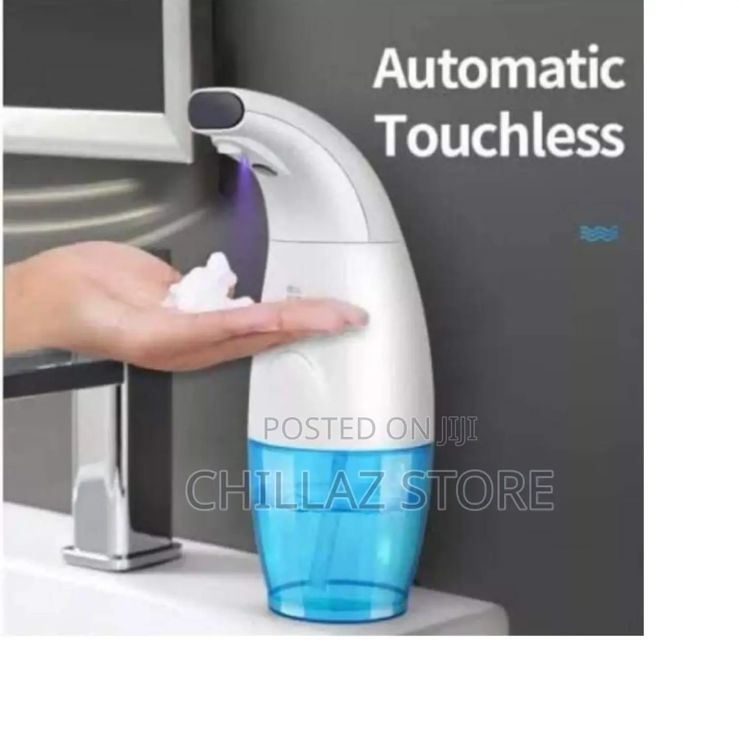 Automatic Magic Hand Foam Soap Dispenser.
