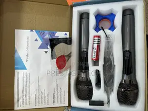 Professional Universal Wireless Microphones (Pair)