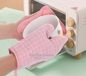 2pcs Cotton Microwave Gloves (Heat Stable)