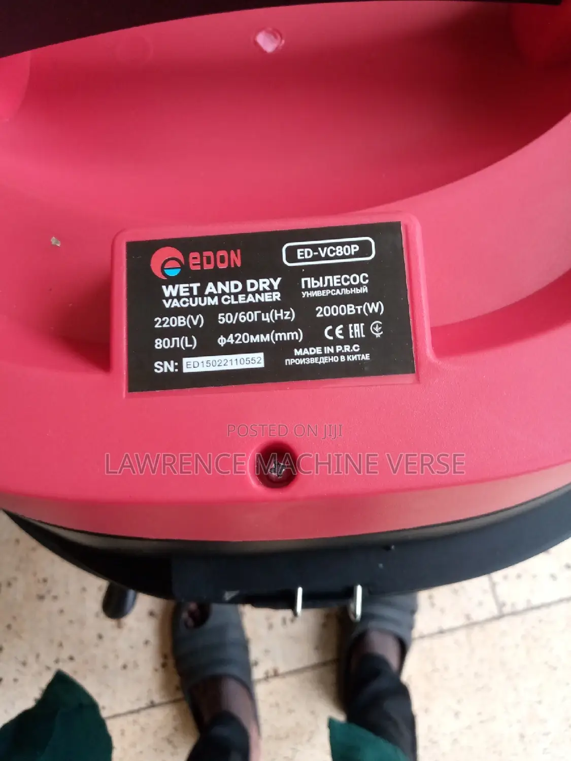 Vacuum Cleaner 80L