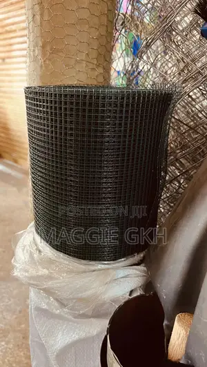PVC Coated Rabbit Mesh / Coffee Tray Coated Green 4ft * 1/2”