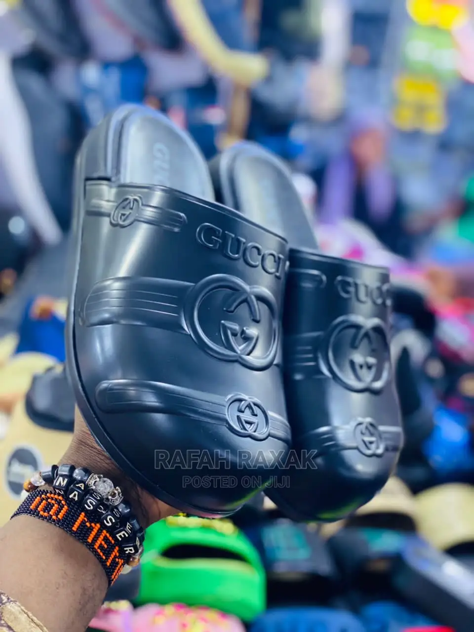 Original Gucci Clog Push in Sandals