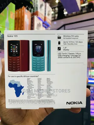 New Nokia 105 Gray