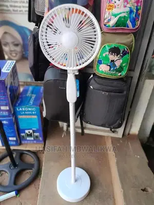 Rechargeable Fan With Torch- 3 Speeds