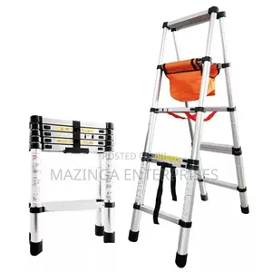 A Shape 6.4meters Aluminium Telescopic Ladder(10 Steps)