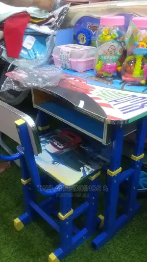 Study Table Chair Set Wooden Baby Desk With Study Chair