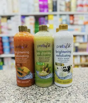 Pretty Brightening and Exfoliating Shower Gel ( Skin Glow )